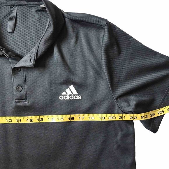 Alabama Crimson Tide Adidas Golf Mens L Gray S/S Polo Shirt NCAA Bama Football - Picture 5 of 11